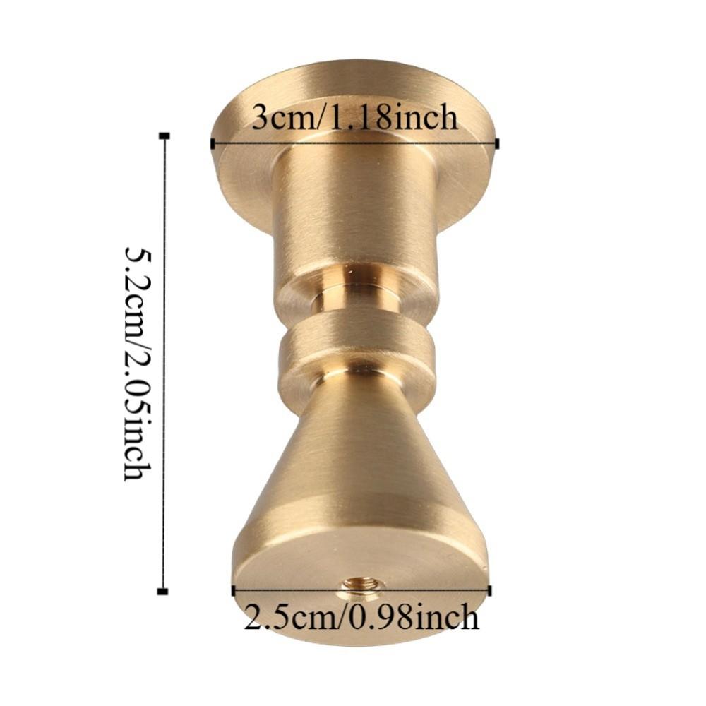 with Screw Decoration Hook Brass Wall Mount Hook Durable Coat Hook Hanger Closet