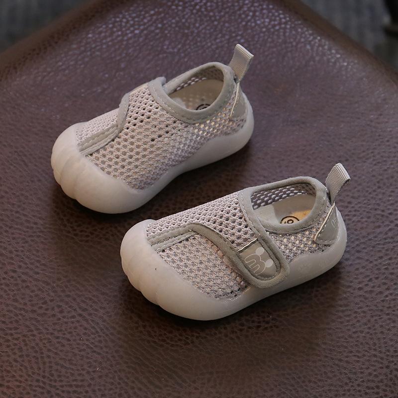 Tênis Baby Shoes Boys/Girls Toddler Shoes 2024 Summer New Boy Breathable Mesh Sports Shoes Girls Soft Sole Mesh Shoes Kids Shoes