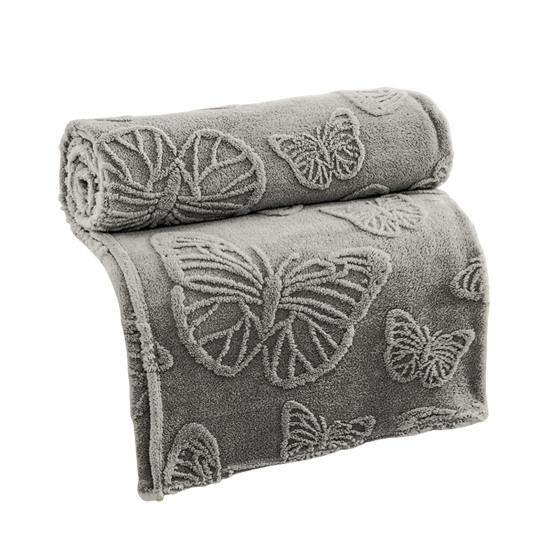 3D Butterfly Baby Blanket Double-Sided Flannel Soft Throw Blanket Fluffy Infant Toddler Newborn Receiving Blanket Crib Stroller Use Baby Shower Gift