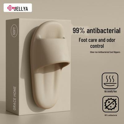 Jie Liya Нескользящие Антибактериальные Устойчивые к Запаху EVA Тапочки для Мужчин и Женщин - Летние для Дома и Ванной.