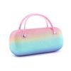 Creative Rainbow Color Glasses Case Laser Portable Sunglasses Storage Box Anti-pressure Protective Box Children