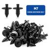 Xislet 120pcs Plastic Fender Clips Body Rivets for UTV ATV Motorcycle Sport Bike Push