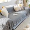 Sofa Cover Cover Cloth Four Seasons Universal Full Cover Non-Slip Blanket Anti-Scratching Simple Sofa Cushion Cover Towel