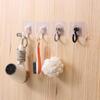 Вращающийся самоклеящийся настенный держатель с 5 крючками для кухни, потолка и двери - Бесшовный дизайн без сверления для кухонной утвари, одежды и шляп