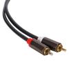 Aluminum Alloy Casing for RCA Audio Cable Tinned Copper Wire Amplifier Cable  TV
