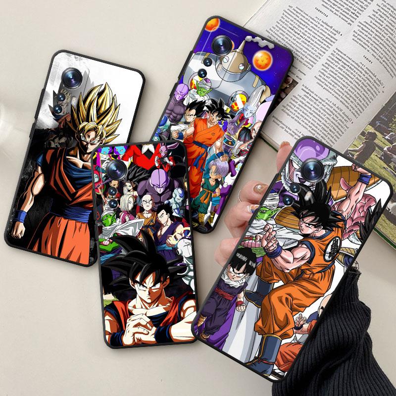 Чехол для телефона Anime Dragon Son для Xiaomi Mi 10 10S 12S 11T 12 Pro 11 Lite 11X 10T 11i 12X G-Gokus Funda Capa TPU Soft Black Cover