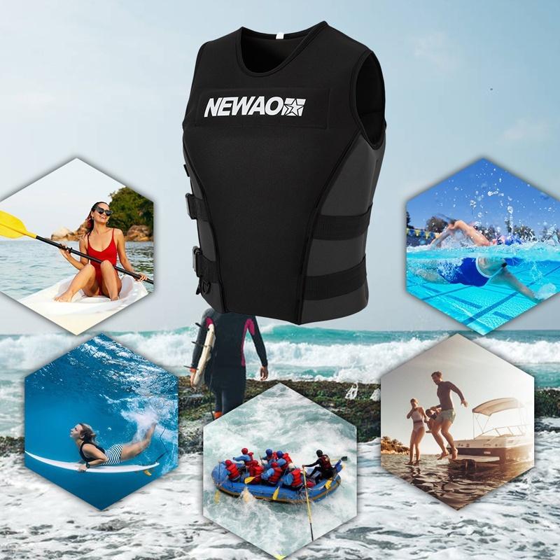 High Quality S-4XL Professional Life Jacket Adult Swiming Fishing Life Vest Water Sports Summer Swimming Survival Jacket