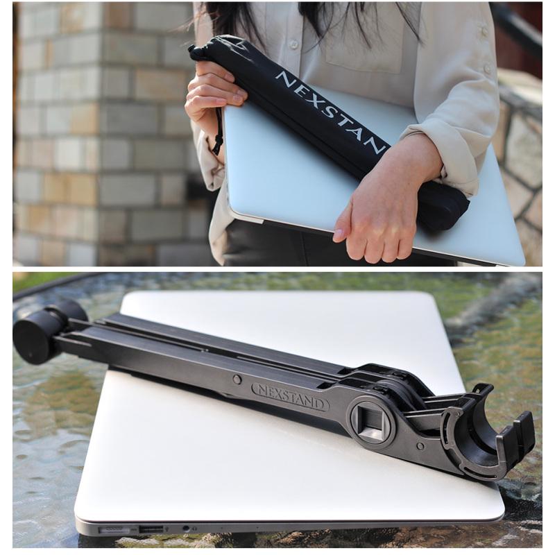 Складная портативная регулируемая подставка для ноутбука, держатель для ноутбука, кронштейн