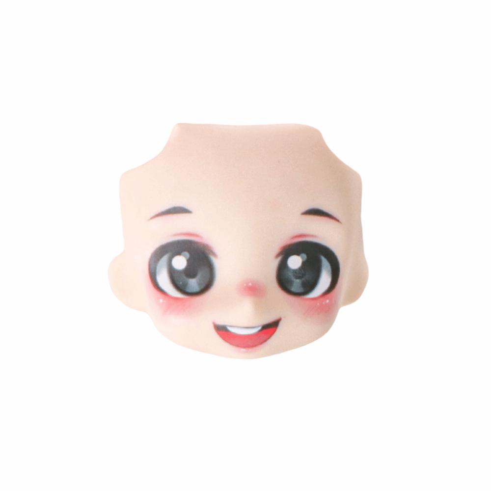 Сменная голова куклы OB11 Лицо младенца Выражение лица 3D Аниме Наклейки Глаза Для головы GSC