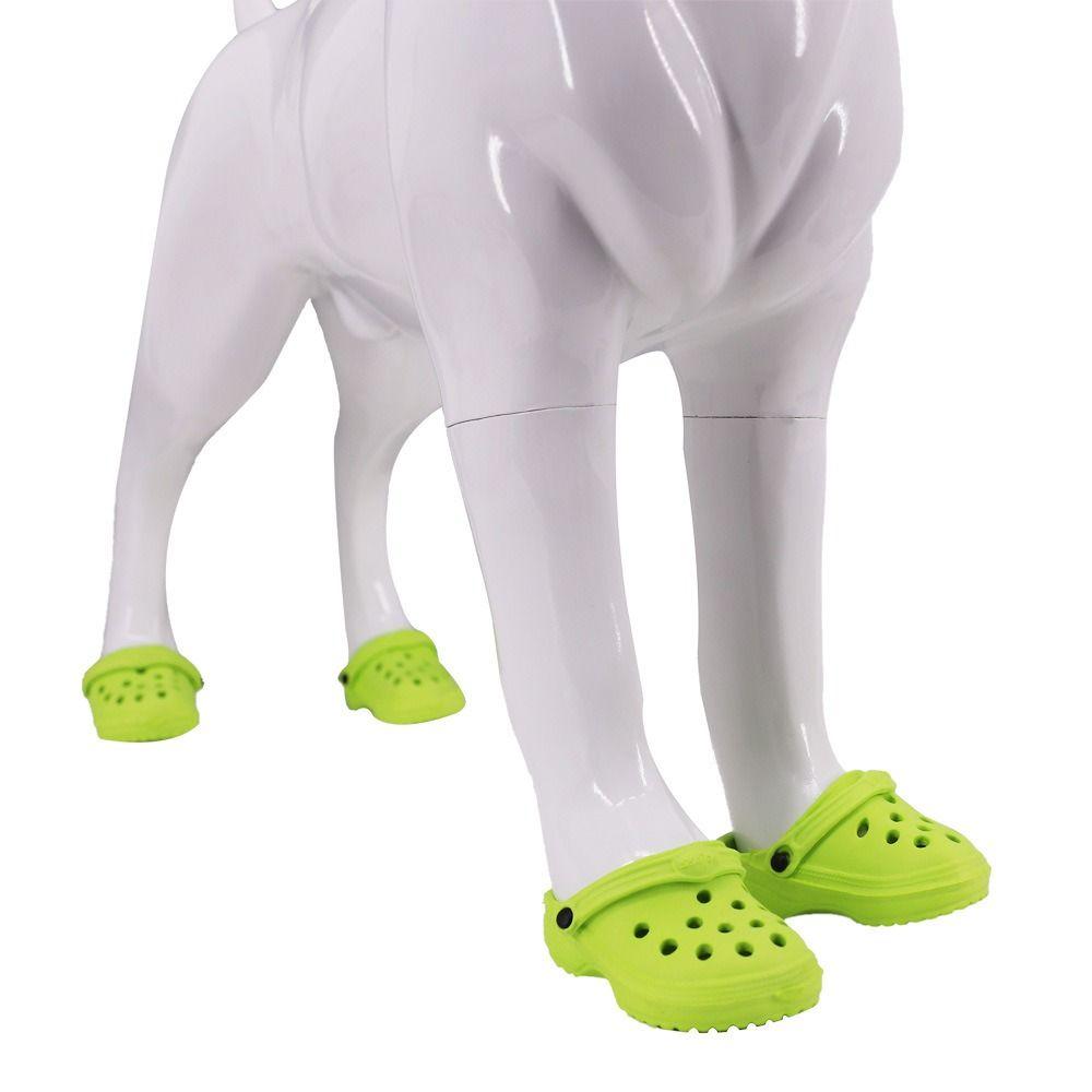 Breathable Cat Hole Slippers Thickened Pet Sandals Creative Dog Paw Protectors  Photo Props