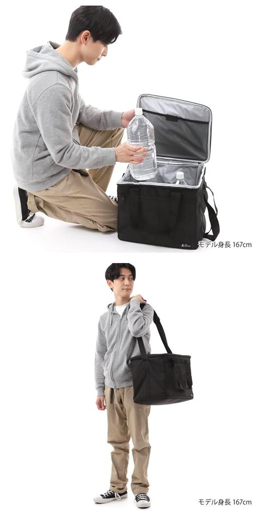 [Radweather] Сумка-холодильник 30 л, большая емкость, 5 слоев, термосумка, сумка-холодильник, мягкая сумка-холодильник для кемпинга и отдыха на природе, популярная (30LЧерный)