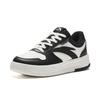 Anta Basic Comfortable Minimalist Slip Resistant Durable Low Top Skate Shoes Women Sneakers Black White 122418016-3