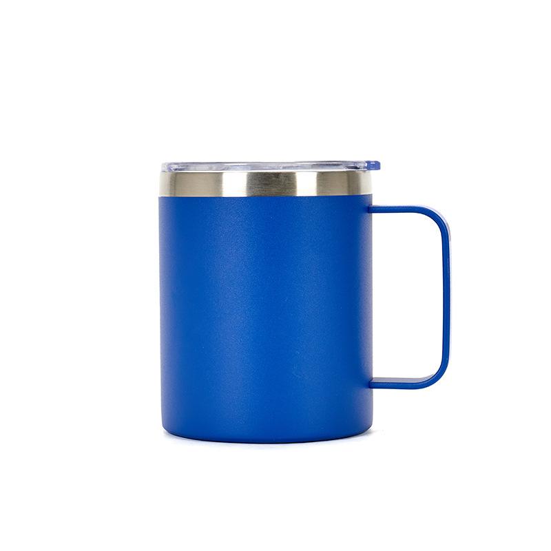 360ML Thermos Cup 314 Stainless Steel Office Vehicle Business Use Portable Handle Coffee Mug Men's and Women's Thermos Cup