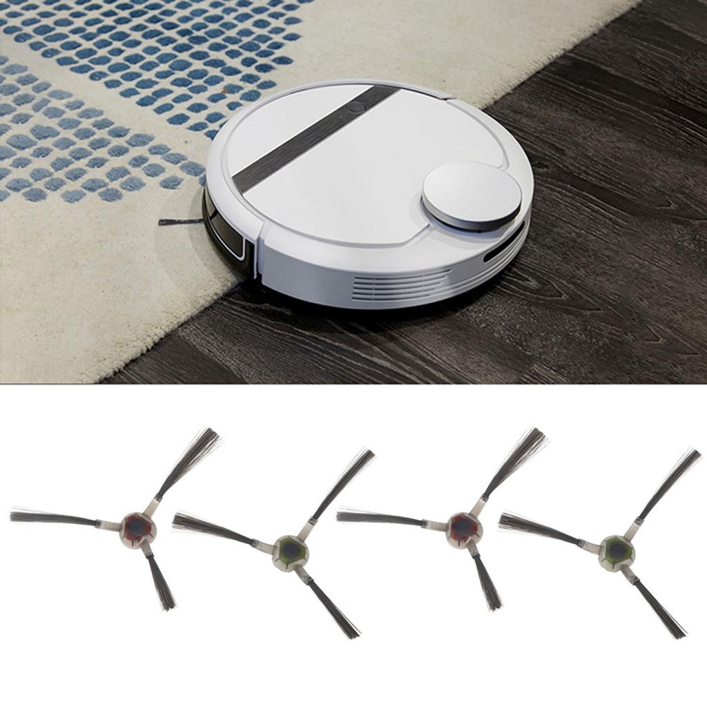 Сменные боковые щетки, 4 шт., подходят для робота-пылесоса Deebot DE55 DE6G DD33 DJ35
