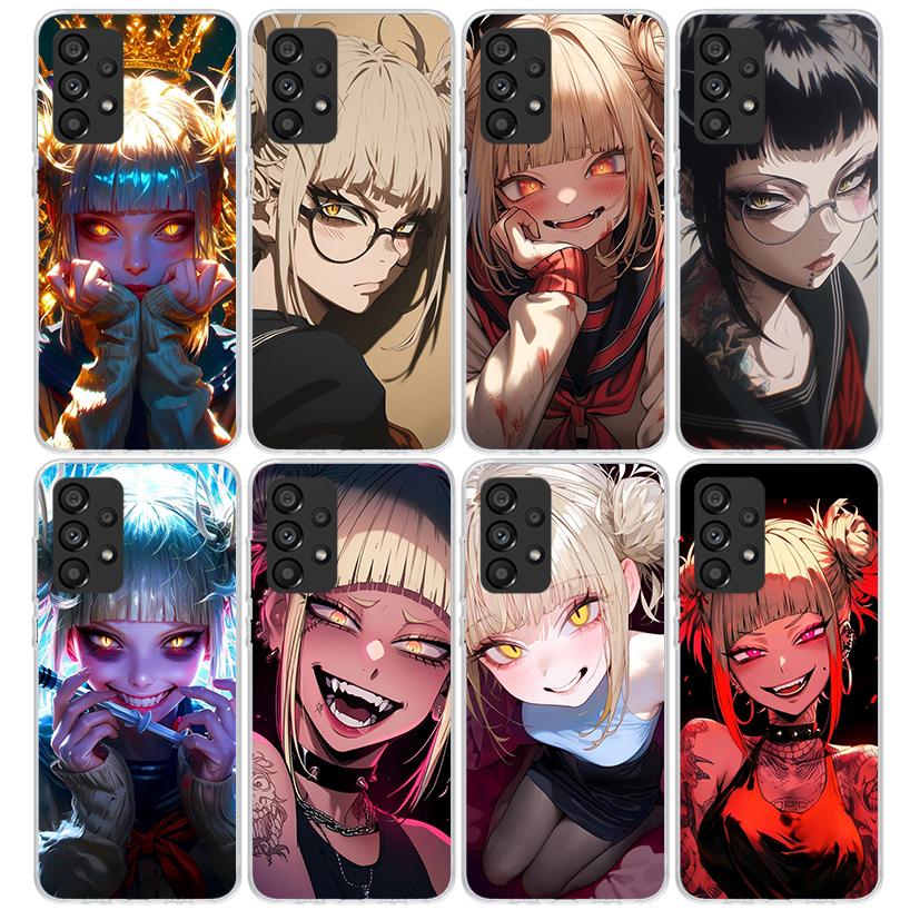 Himiko Toga My Hero Phone Case For Samsung Galaxy A52 A51 A50S A32 A22 A12 A02S A72 A71 A31 A70 A30S Note 20 Ultra 10 Plus S10 G
