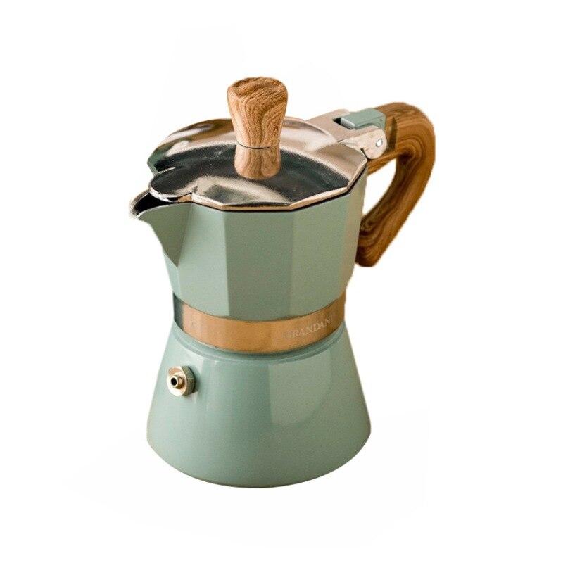 Ретро Кофейники Кофеварка Moka Espresso Кофеварка Перколятор Плита Горшок 150/300 мл Кухонные Принадлежности Плита Кофеварка
