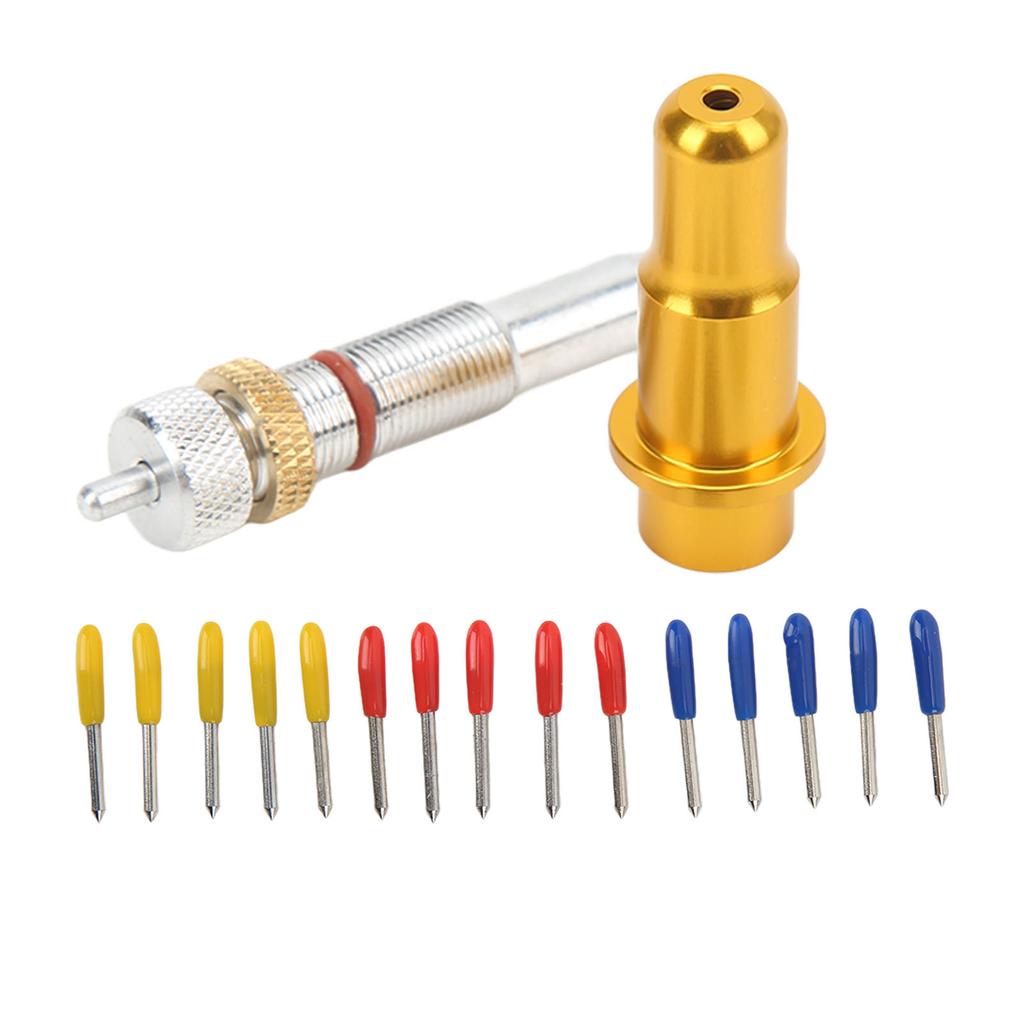 Cutting Plotter Knife Holder Kit 3 Types Different Blades Incisive Cutting Safe Packaging Tungsten Steel Cutter Blades