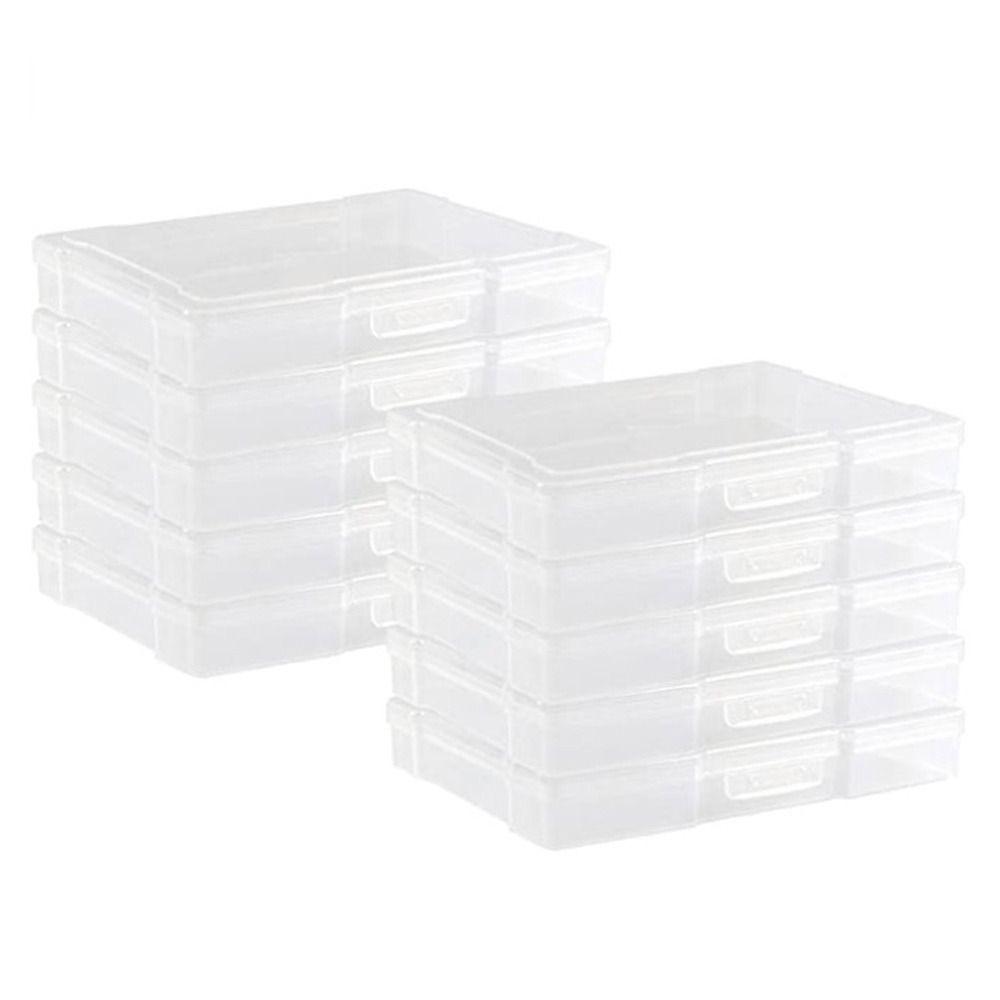 Hardware Photo Storage Box 4x6Inch Electronic Component Box Classification Organize  Student
