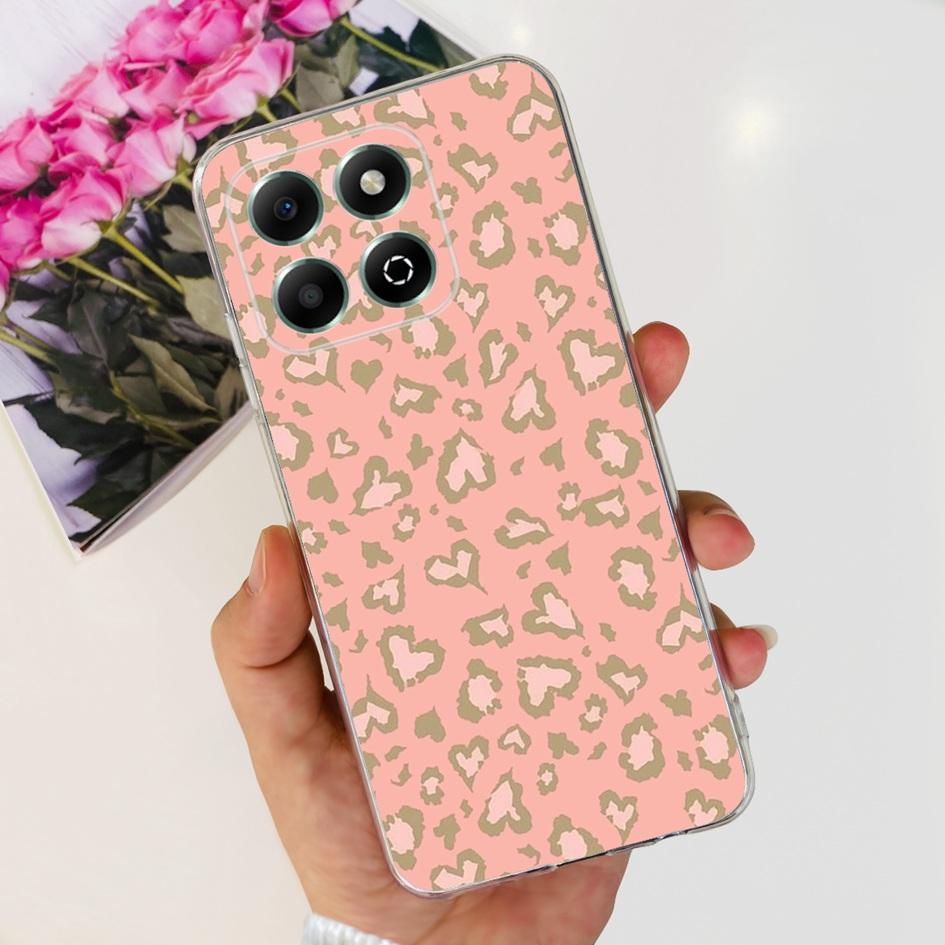 Чехол для Honor X6b JDY-LX1 JDY-LX2 Чехол Роскошный Мраморный Узор Мягкий Прозрачный Силиконовый Задняя Крышка Телефона Для Honor X6b 4G X 6B Fundas