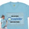 Napster Не владеет ничем, имеет всё Ностальгический Логотип Футболка Унисекс Футболка