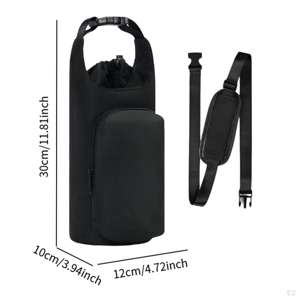 Water Bottle Carrier Bag Cup Cover Outdoor Sleeve Holder Pouch for Picnic