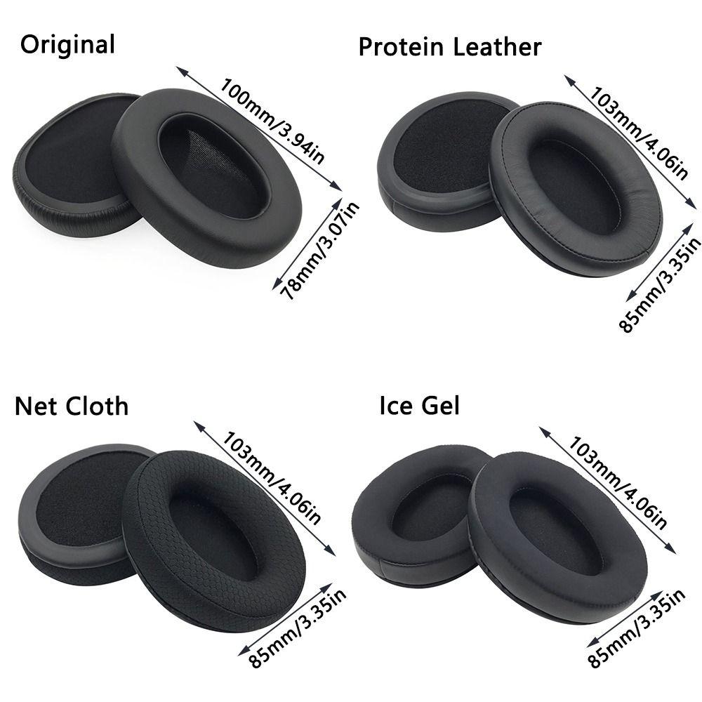1Pair Replacement Headset Foam Pad Ear Pads Ear Cushion Headphones Accessories Earbuds Cover