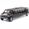 1/32 Scale H6 Lengthen Limousine Diecast Car Model Toy, Pull Back Toy Vehicle with Sound and Light for Kids Toddler Boys Girls Gift Collection