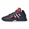 adidas Оригинальные кожаные кроссовки Originals Streetball для спорта, удобные, с нескользящей подошвой, прочные, средней высоты, повседневные, для образа жизни, мужские, повседневные, сине-красные FY7995
