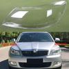 For Skoda Octavia 2010- 2014 Headlight Cover Boutique Transparent Lampshdade Headlamp Shell Plexiglass Replace Original Lens