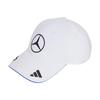 adidas Кепка команды MERCEDES AMG PETRONAS FORMULA ONE КИМИ АНТОНЕЛЛИ Унисекс для взрослых V6447 Белая (JZ6711) 60-63см