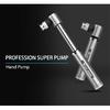 WEST BIKING 160PSI Bike Pump With Gauge Portable Aluminum Alloy Bicycle Pump For Schrader&Presta Valve MTB Road Bike Accessories
