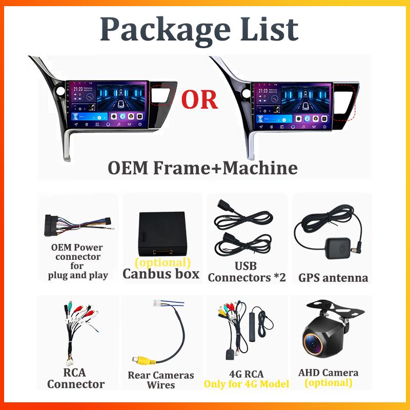 Для Toyota Corolla 11 Auris E180 2017 2018 2019 Carplay Auto Экран Беспроводной Android Auto Автомобильные Интеллектуальные Системы Автомобильный DSP