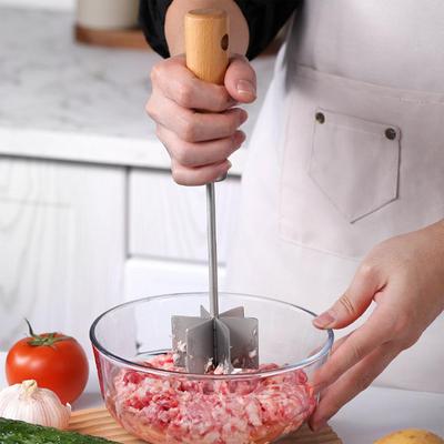 Измельчитель мяса из нержавеющей стали для фарша Термостойкий измельчитель мяса для гамбургеров Измельчитель фарша Кухонные гаджеты