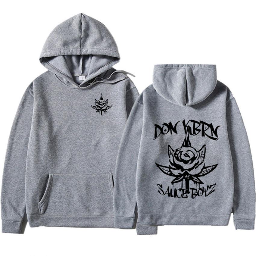 Rapper Eladio Carrion Trendy Album Long Sleeves Hoodies Womens Hip Hop High Quality Sweatshirts Oversized Pullovers Tracksuit