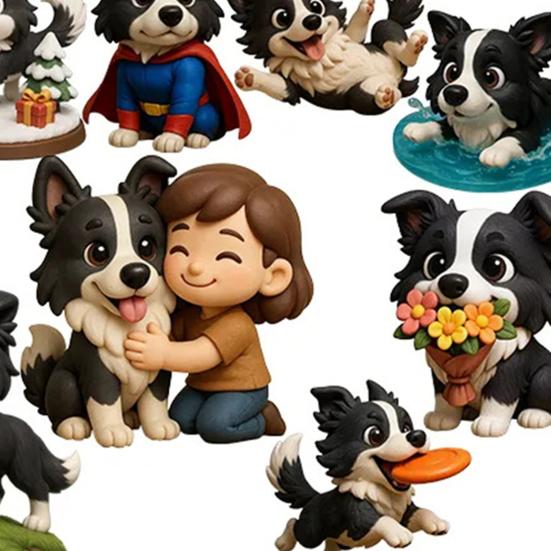 Собачий адвент-календарь 2025 24 дня Милые собачьи украшения Лабрадор Немецкий