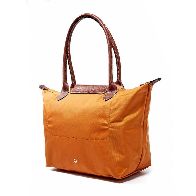 Longchamp Сумка-тоут Le Pliage из канваса с кожаной отделкой, Сумка для покупок, Сумка-пельмень, Сумка, Сумка через плечо, Маленькая женская, 2605089025