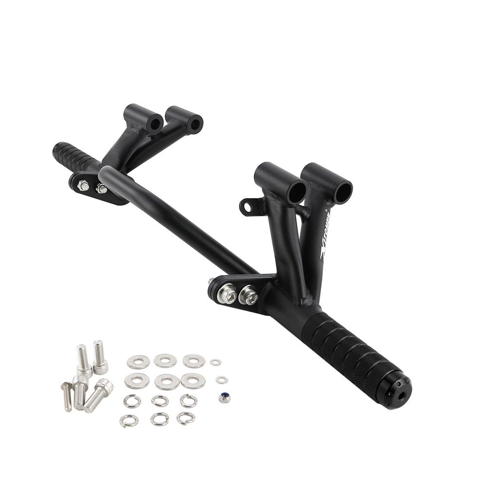 For YAMAHA FZ-09 2014-2017 MT-09 XSR900 Motorcycle Rear Footrests Subcage Passenger Peg Guard Peg Support Stunt Protection