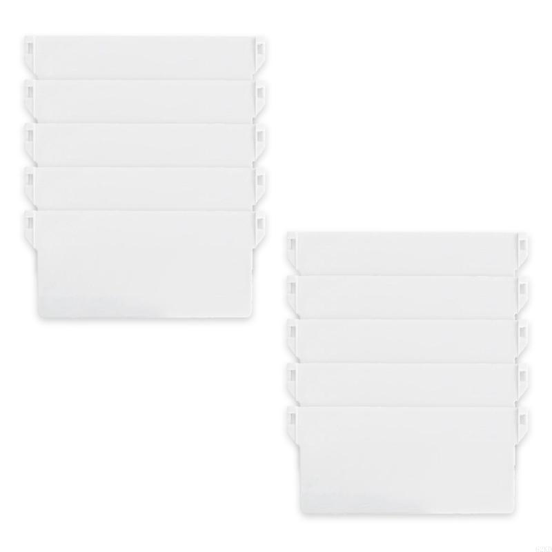 62KD Pack Of 10 Vertical Blind Bottom Weights Plastic Replacement For 127mm/5inch Slats White Plastic Replacement Spares