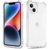 Ударопрочный чехол для iPhone 16 15 14 13 12 11 Pro Max Ультратонкий силиконовый мягкий прозрачный чехол для Apple 13 12 Mini 15 14 Plus Защитная крышка