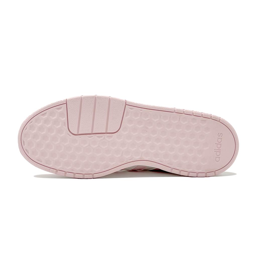 Adidas COURTBEAT Pearl Cream Puff Synthetic Leather Cushioning Abrasion Resistant Slip Resistant Low top KI6785(Team499-)