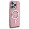 Guess Guhmp16Lpftdtep Iphone 16 Pro 6.3 Różowy/Pink Hardcase Iml Cyrkonie Magsafe