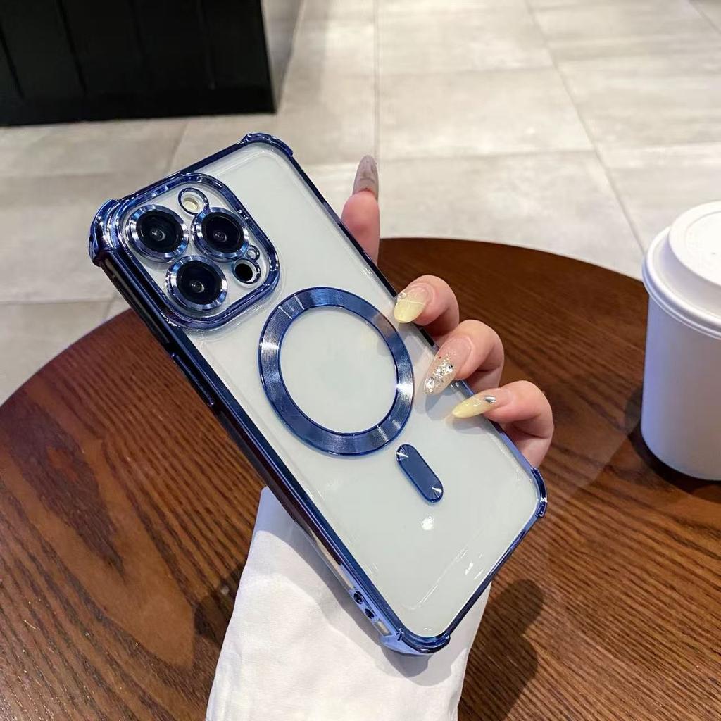 Роскошный магнитный чехол для телефона Magsafe для Xiaomi Poco F8 Ultra F7 F6 F5 F4 F3 X7 Pro X6 X5 X4 X3 NFC GT Мягкая покрытие-обложка