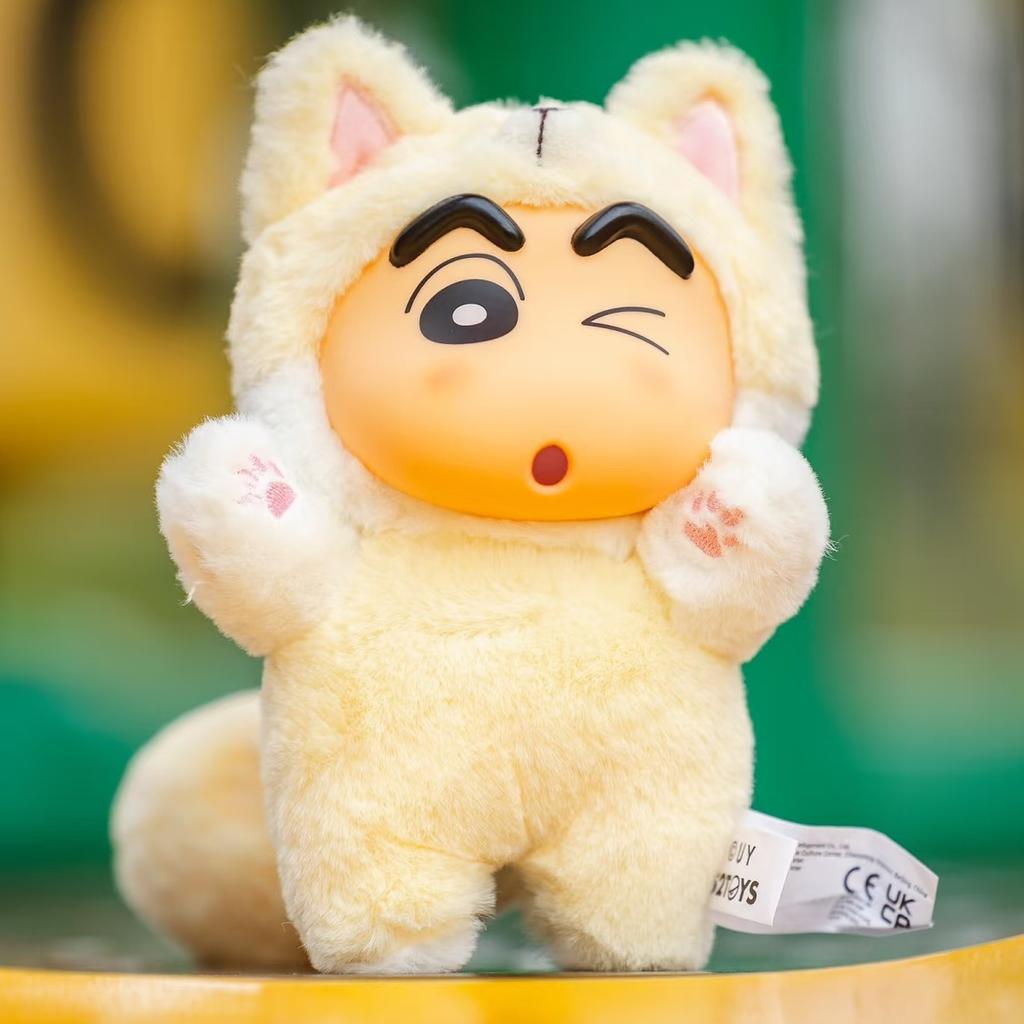 52toys Крошка Цин-Чан Большой Хвост Виниловое Лицо Плюшевая Игрушка Слепой Коробка Детский Милый Подарок Подвеска на Рюкзак Ручная Работа Украшения Кукла Фигурка