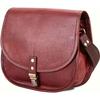 Dark Brown Crossbody Shoulder Saddle Bag Purse for Women, Cross-body Handbag for Girls.