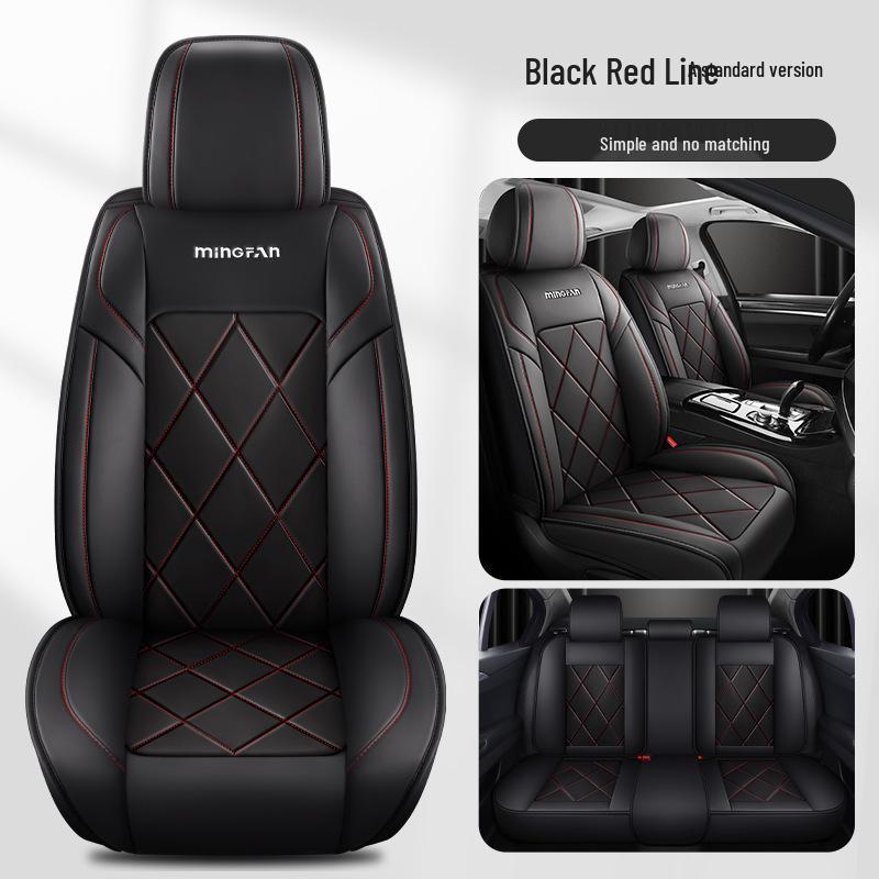 Универсальные всесезонные кожаные чехлы на сиденья для Geely Emgrand GL, GS, S7