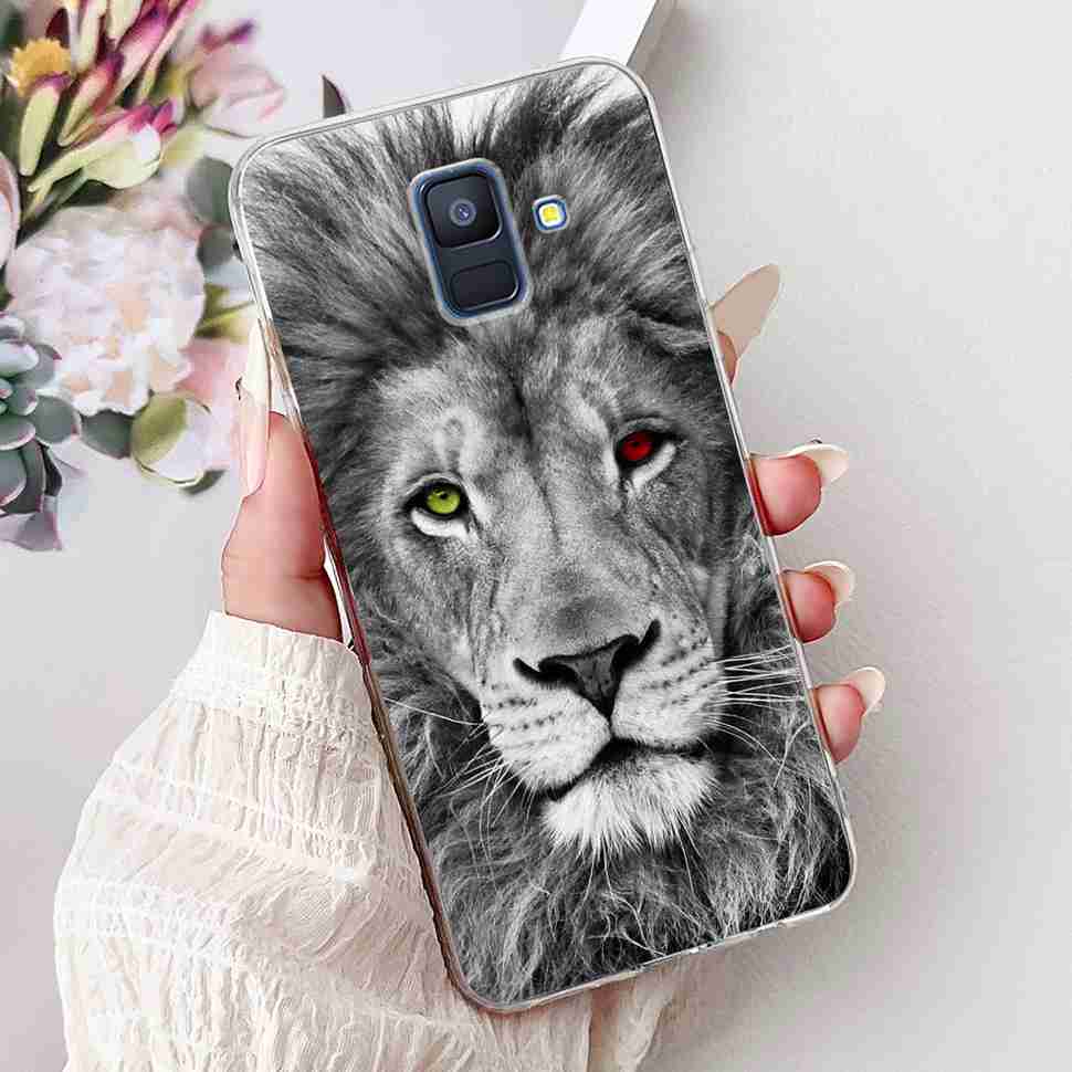 For Samsung Galaxy A6 2018 5.6" Case SM-A600F Soft Silicone TPU Cover For Samsung a6 A6 2018 SM-A600FN New Butterfly Phone Cases