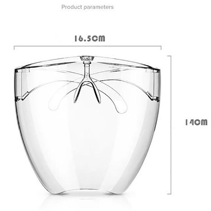 Full Face Shield Anti-Fog Safety Goggles, Splash-Proof Protective Visor with Adjustable Headgear for Lab, Cycling, Outdoor Activities