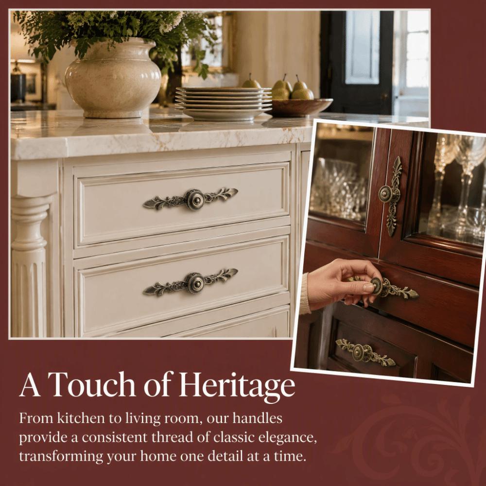 Zinc Alloy Drawer Pulls Bronze Finish Furniture Handles Hardware Furniture Accessories