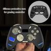Водонепроницаемый корпус Пылезащитный Устойчивый к царапинам Чехол-скин для игрового контроллера Силиконовый чехол-накладка Корпус для 4 контроллеров