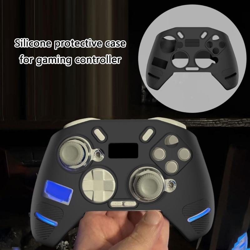 Водонепроницаемый корпус Пылезащитный Устойчивый к царапинам Чехол-скин для игрового контроллера Силиконовый чехол-накладка Корпус для 4 контроллеров
